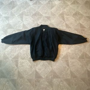 80’s Zone Five Silk Bomber Jacket                                 Size: M